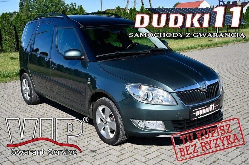 Zielony Używany 2013 Skoda Roomster Kombi | 17 900 zł (Super Cena) - Obraz 1/4