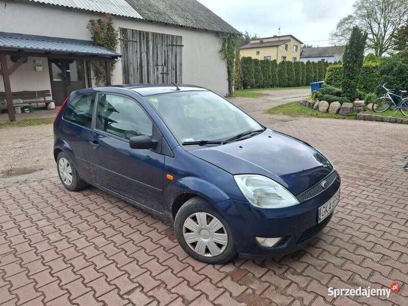 Granatowy Używany 2004 Ford Fiesta Hatchback | 3000 zł (Dobra cena) - Obraz 1/4