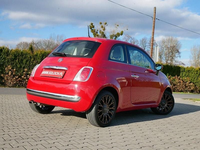 Używany Fiat 500 Lounge 69 KM (50 kW) 2015 Czerwony Hatchback