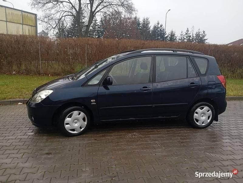 Niebieski Używany 2004 Toyota Corolla Verso Minivan | 4290 zł (Super Cena) - Obraz 1/4