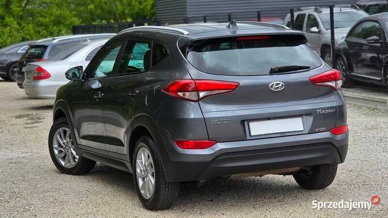 Szary Używany 2016 Hyundai Tucson SUV | 59 900 zł (Uczciwa cena) - Obraz 1/4