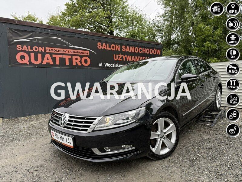 Czarny (metalik) Używany 2015 VW CC Sedan/Limuzyna | 47 900 zł (Dobra cena) - Obraz 1/4