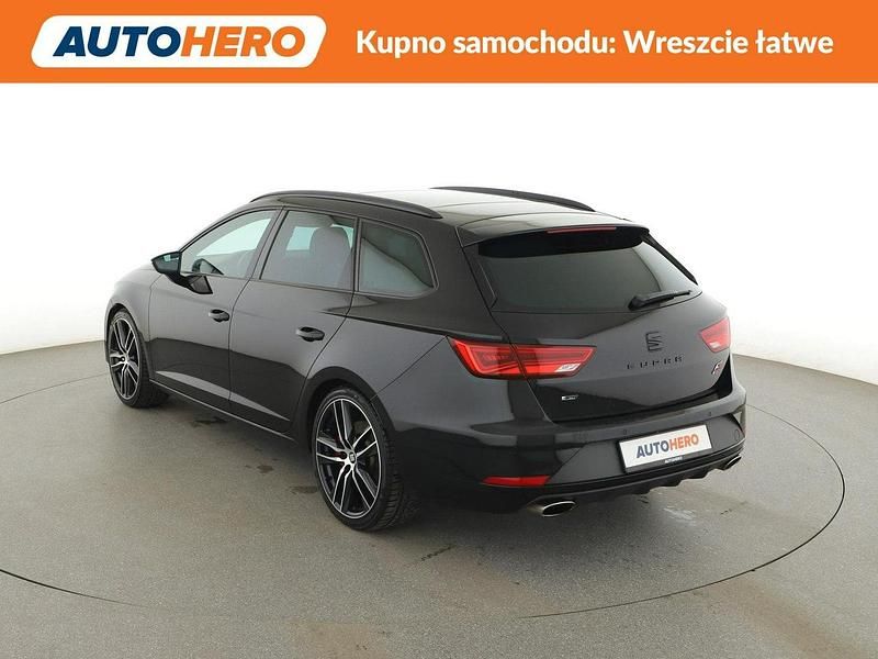 Używany Seat Leon 300 KM (220 kW) 2017 Czarny Kombi