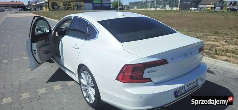 Używany Volvo S90 Inscription 193 KM (141 kW) 2018 Biały Sedan/Limuzyna