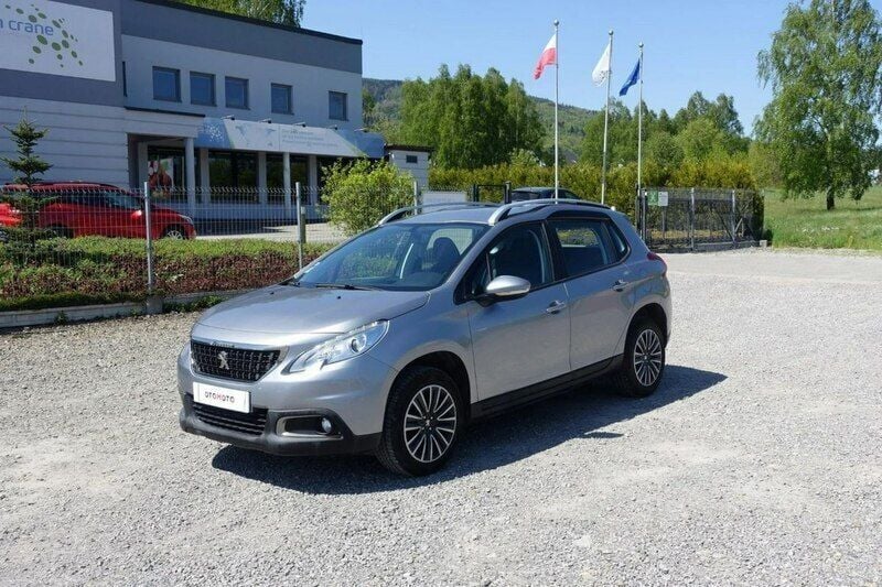 Szary Używany 2016 Peugeot 2008 SUV | 25 900 zł (Super Cena) - Obraz 1/4