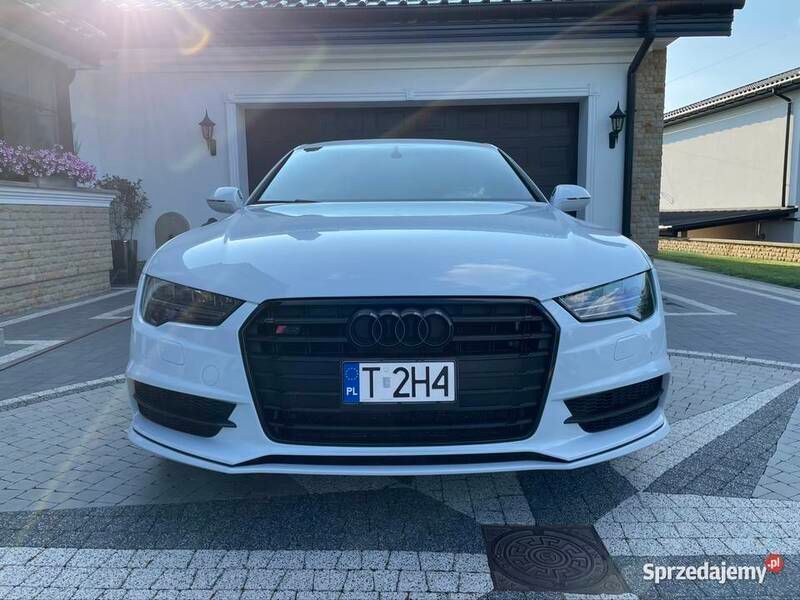 Biały Używany 2017 Audi S7 Hatchback | 148 000 zł - Obraz 1/4