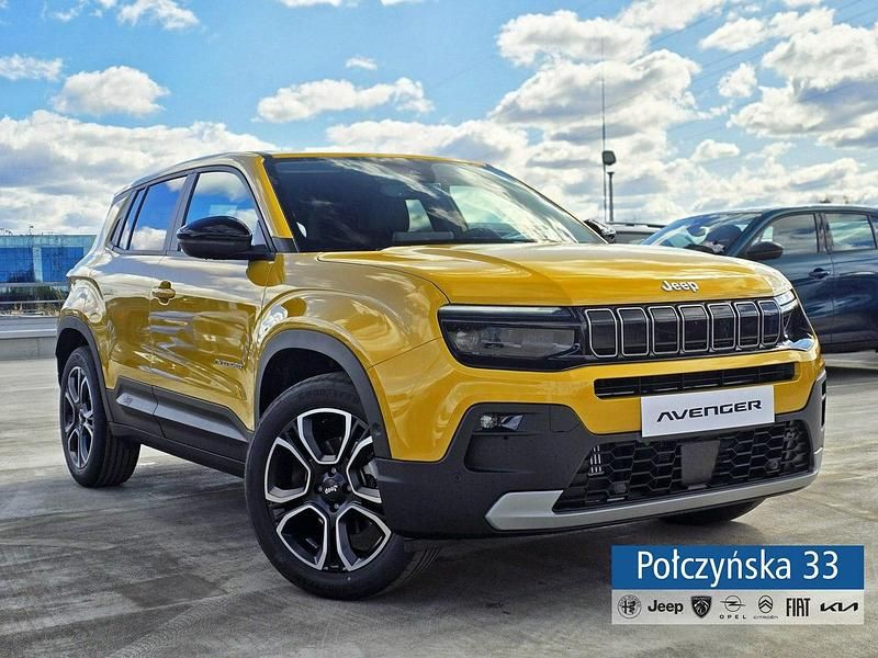 Nowe Jeep Avenger 110 KM (80 kW) 2025 Żółty (metalik) SUV