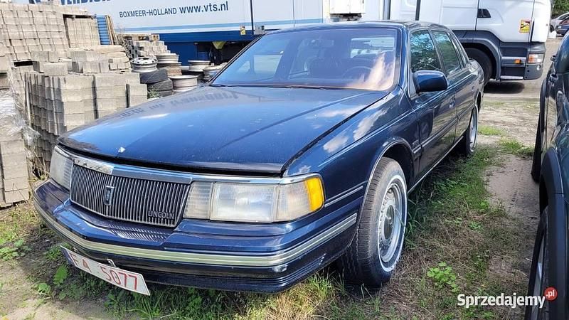 Granatowy Używany 1988 Lincoln Continental Sedan/Limuzyna | 20 000 zł - Obraz 1/4