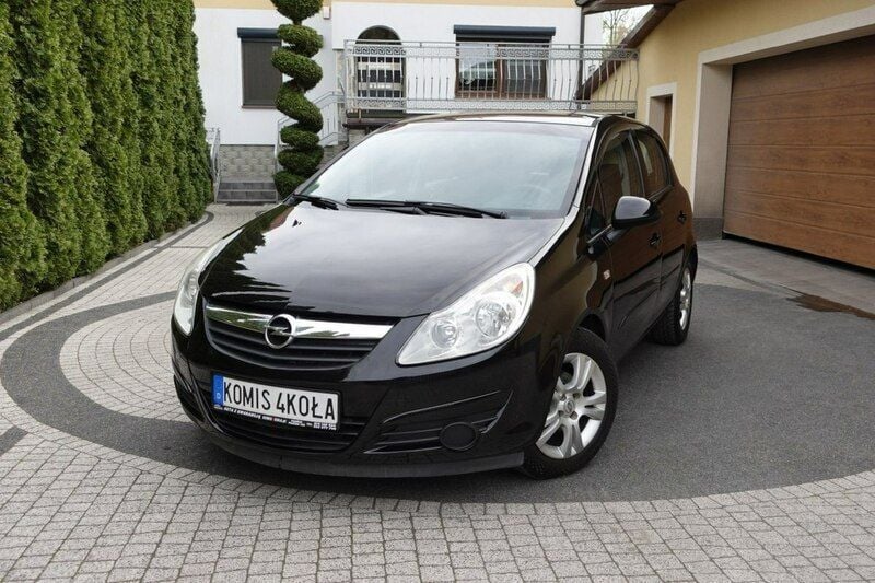 Czarny Używany 2007 Opel Corsa Hatchback | 11 900 zł (Uczciwa cena) - Obraz 1/4