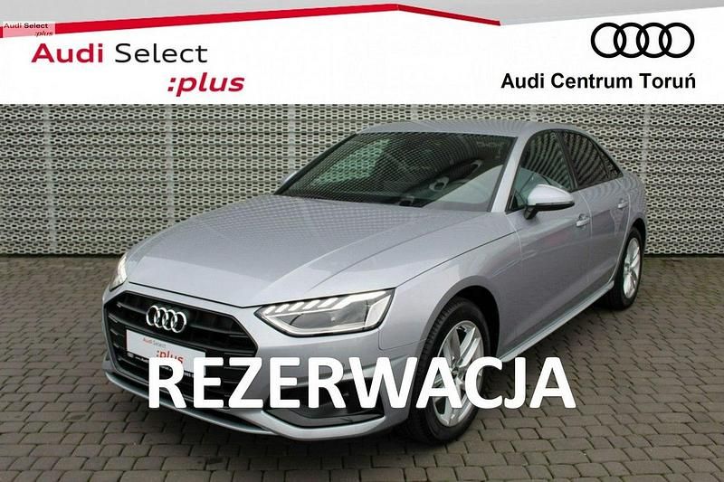 Srebrny (metalik) Używany 2020 Audi A4 Sedan/Limuzyna | 148 900 zł - Obraz 1/1