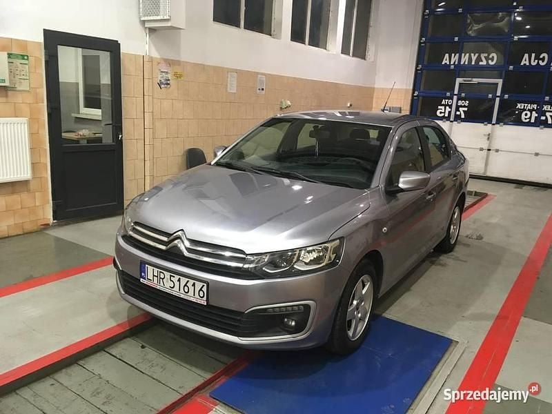 Używany Citroën C-Elysee I 2018 Niebieski Sedan/Limuzyna