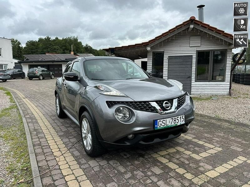 Szary Używany 2015 Nissan Juke SUV | 31 900 zł (Uczciwa cena) - Obraz 1/4