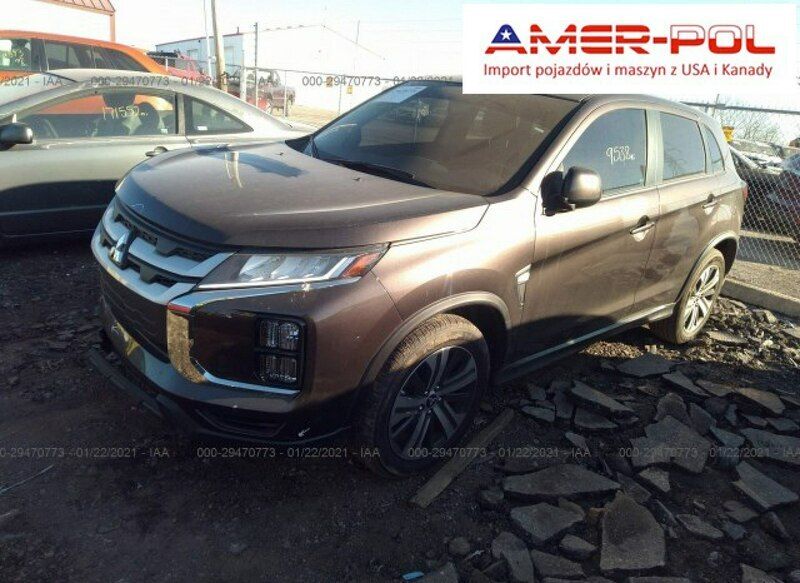 Czarny Używany 2020 Mitsubishi ASX SUV | 60 000 zł - Obraz 1/4