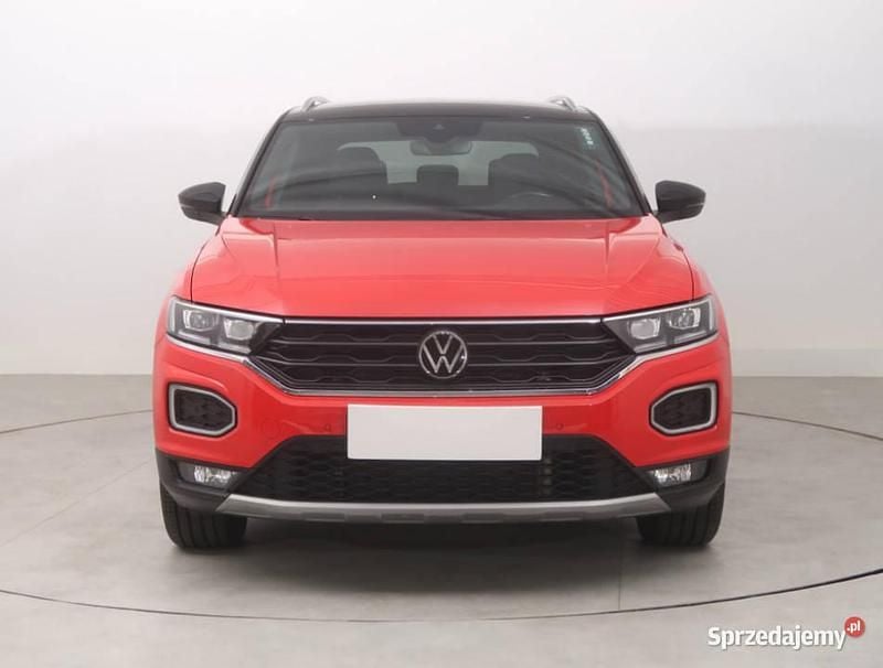 Czerwony Używany 2021 VW T-Roc SUV | 102 999 zł - Obraz 1/4