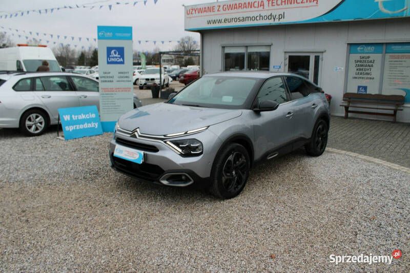 Szary Używany 2021 Citroën C4 Shine Hatchback | 68 900 zł (Uczciwa cena) - Obraz 1/4