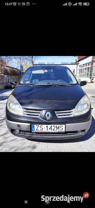 Czarny Używany 2004 Renault Scénic II Minivan | 4950 zł (Uczciwa cena) - Obraz 1/4