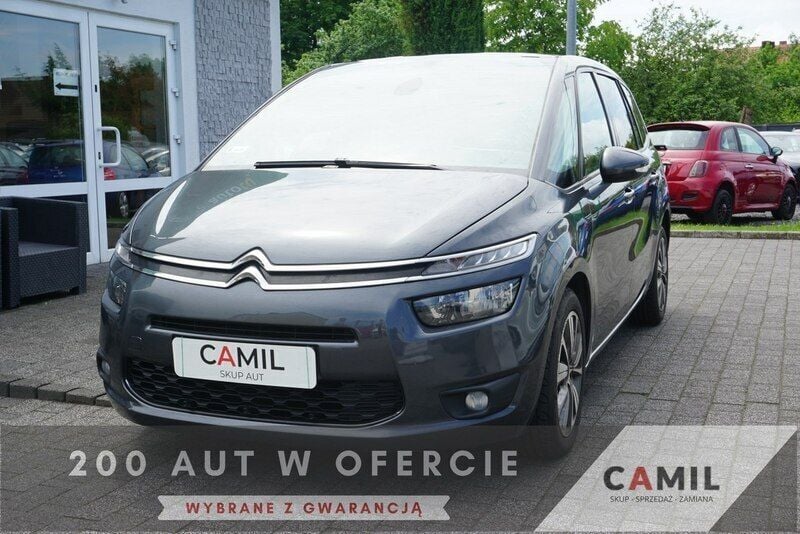 Grafitowy (metalik) Używany 2015 Citroën C4 Picasso Minivan | 34 700 zł (Dość drogi) - Obraz 1/3
