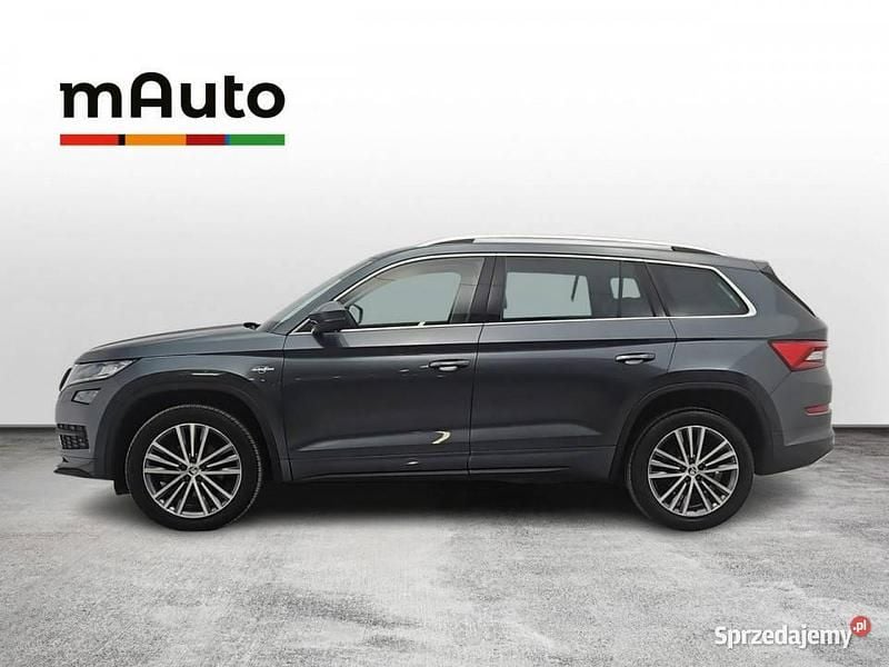 Szary Używany 2021 Skoda Kodiaq LAURIN & KLEMENT SUV | 149 900 zł (Drogi) - Obraz 1/4
