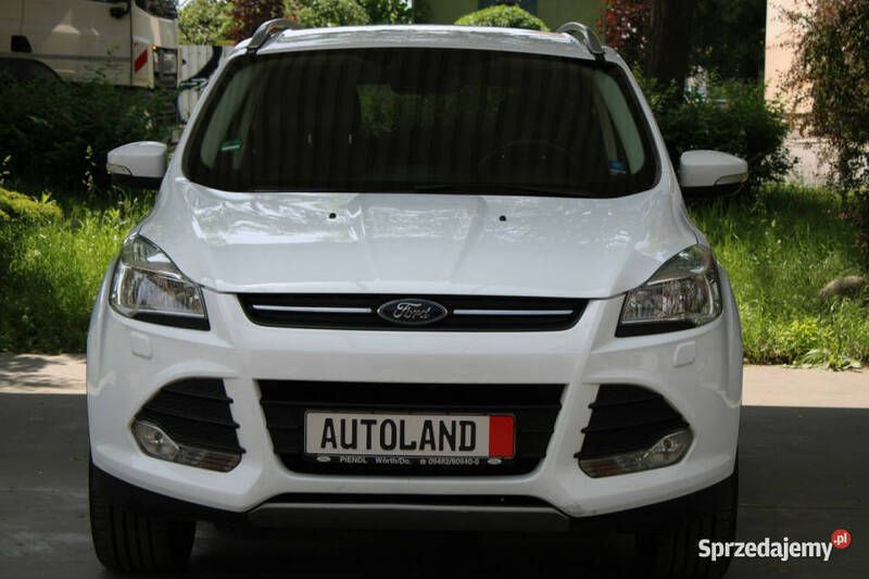 Biały Używany 2016 Ford Kuga Titanium SUV | 44 444 zł (Dobra cena) - Obraz 1/4