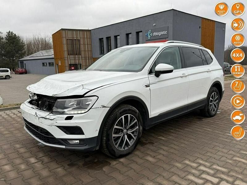 Używany VW Tiguan Allspace Highline 150 KM (110 kW) 2018 Biały (metalik) SUV