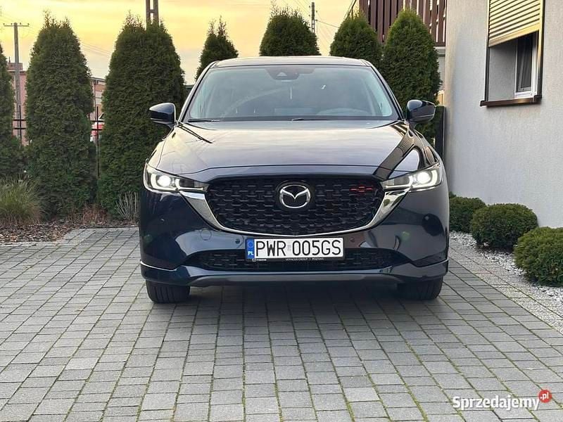 Granatowy Używany 2024 Mazda CX-5 SUV | 138 400 zł (Dość drogi) - Obraz 1/4