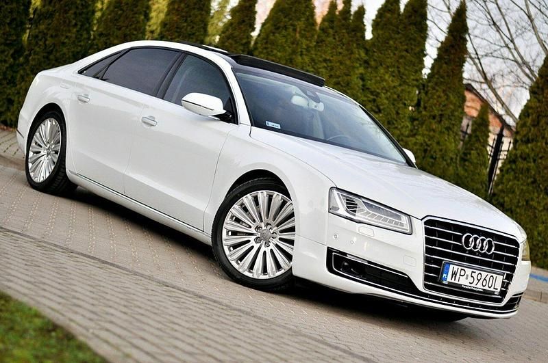 Biały Używany 2015 Audi A8L Sedan/Limuzyna | 129 900 zł - Obraz 1/4