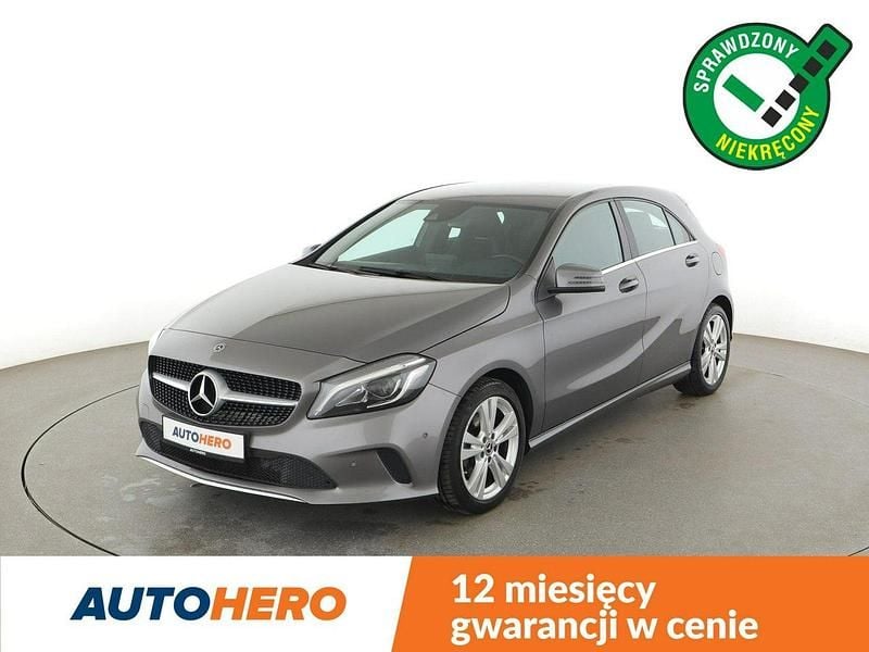 Szary Używany 2017 Mercedes A220 Hatchback | 78 900 zł (Dobra cena) - Obraz 1/3