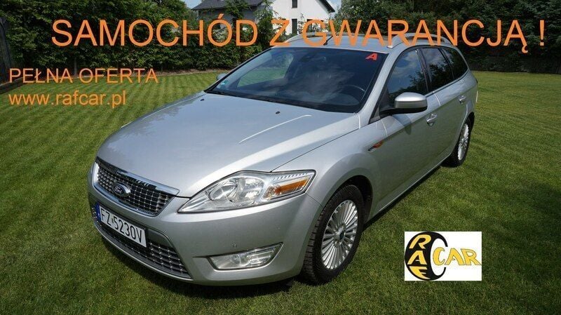 Srebrny (metalik) Używany 2009 Ford Mondeo Kombi | 18 999 zł (Uczciwa cena) - Obraz 1/4