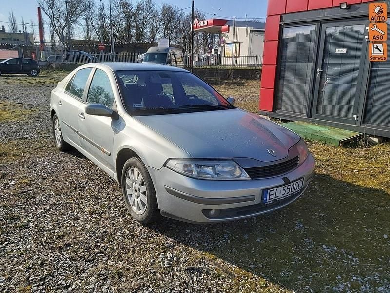 Srebrny Używany 2002 Renault Laguna II Hatchback | 3700 zł (Uczciwa cena) - Obraz 1/4