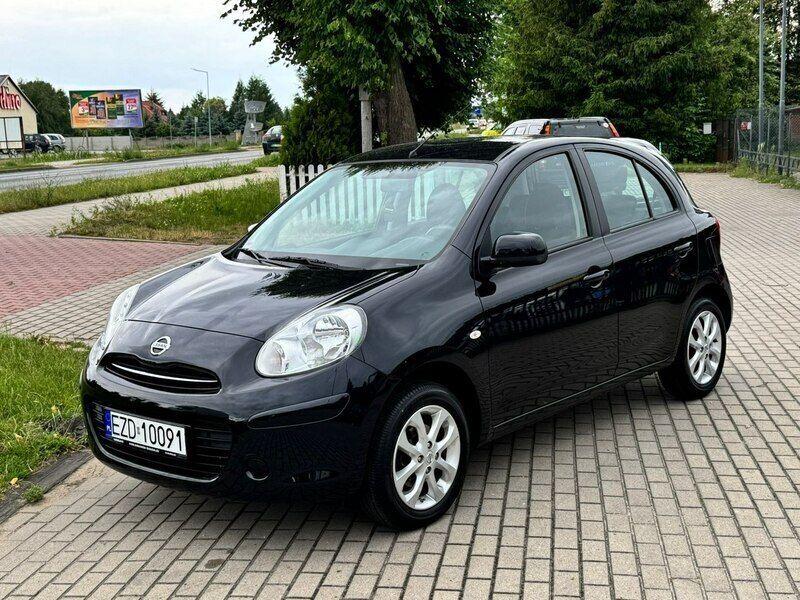 Czarny (metalik) Używany 2013 Nissan Micra Hatchback | 23 900 zł (Uczciwa cena) - Obraz 1/4