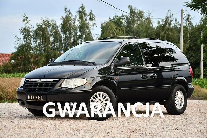 Czarny (metalik, perła) Używany 2007 Chrysler Voyager Minivan | 17 999 zł (Uczciwa cena) - Obraz 1/4