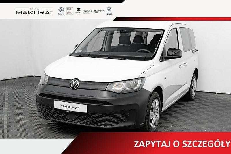 Biały Używany 2021 VW Caddy Minivan | 79 840 zł (Dość drogi) - Obraz 1/4