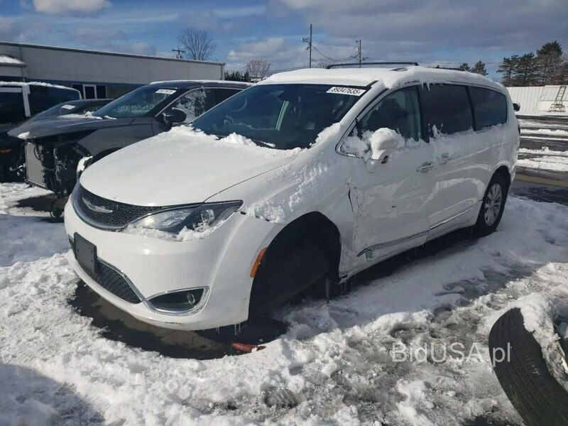 Biały Używany 2020 Chrysler Pacifica SUV | 42 500 zł - Obraz 1/4