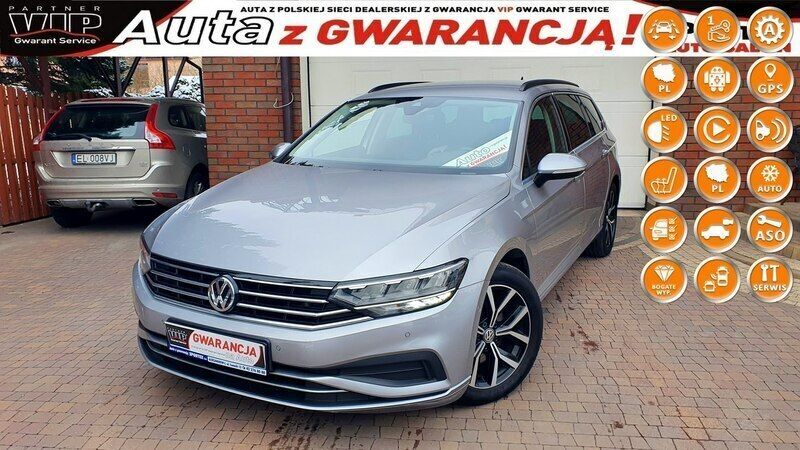 Szary Używany 2019 VW Passat Business+ Kombi | 86 900 zł (Uczciwa cena) - Obraz 1/4