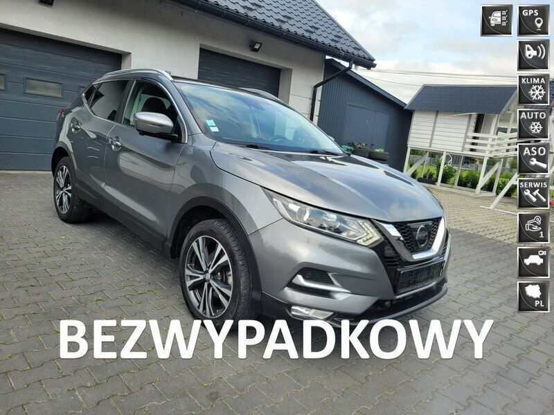 Szary (metalik) Używany 2017 Nissan Qashqai SUV | 59 900 zł (Uczciwa cena) - Obraz 1/2