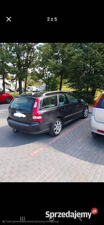 Czarny Używany 2006 Volvo V50 Kombi | 7400 zł (Uczciwa cena) - Obraz 1/4