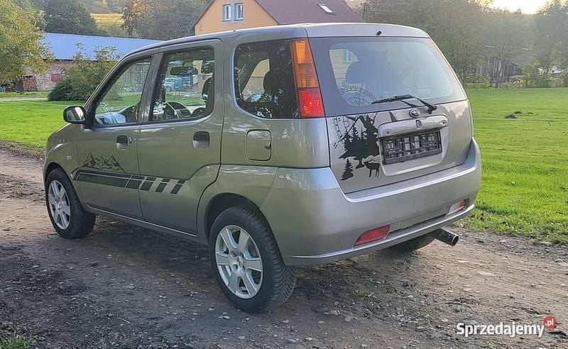 Srebrny Używany 2006 Subaru Justy Hatchback | 12 500 zł - Obraz 1/4