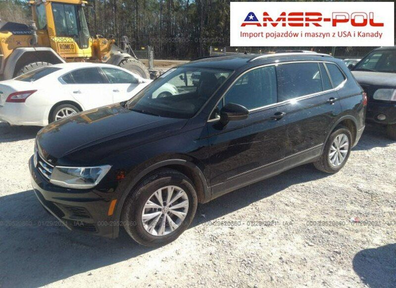 Czarny Używany 2019 VW Tiguan SUV | 68 000 zł - Obraz 1/4