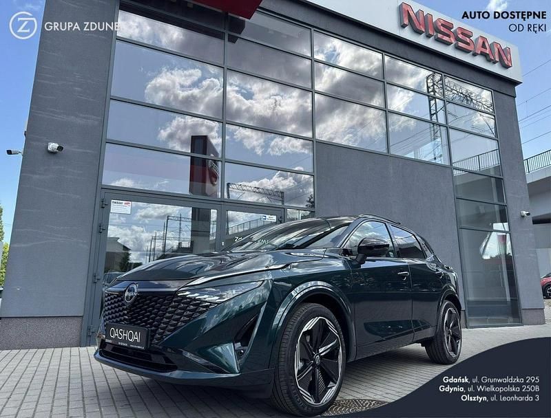 Zielony (metalik) Nowe 2025 Nissan Qashqai SUV | 175 050 zł - Obraz 1/4