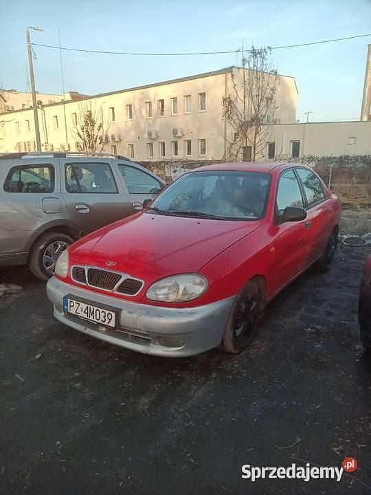 Używany Chevrolet Lanos 2001 Czerwony Sedan/Limuzyna