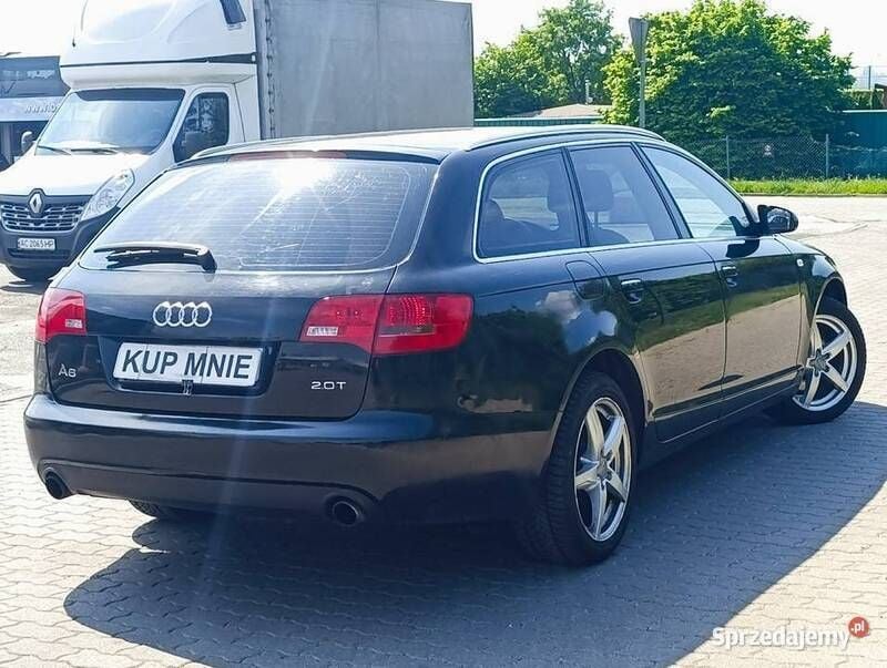 Czarny Używany 2007 Audi A6 Sedan/Limuzyna | 10 990 zł (Super Cena) - Obraz 1/4