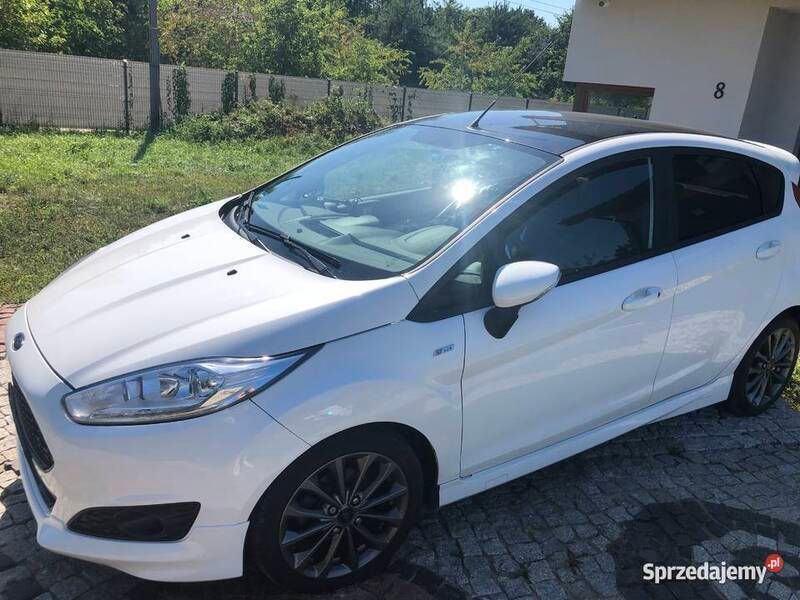 Używany Ford Fiesta ST-Line 2017 Biały Hatchback