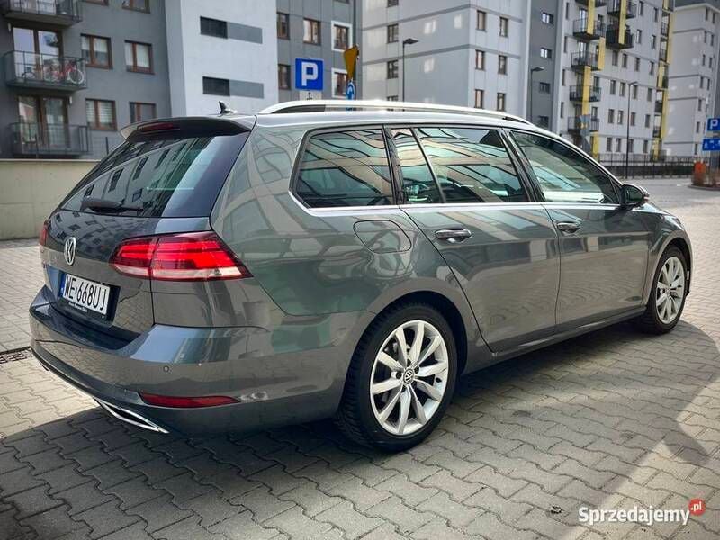Szary Używany 2018 VW Golf VII Highline Kombi | 89 000 zł - Obraz 1/4