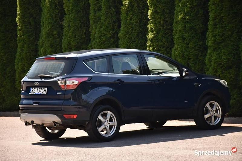 Niebieski Używany 2018 Ford Kuga SUV | 49 900 zł (Super Cena) - Obraz 1/4