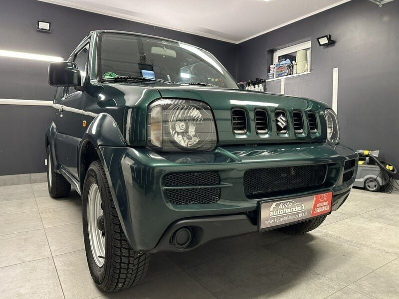 Zielony Używany 2008 Suzuki Jimny SUV | 29 999 zł (Uczciwa cena) - Obraz 1/4