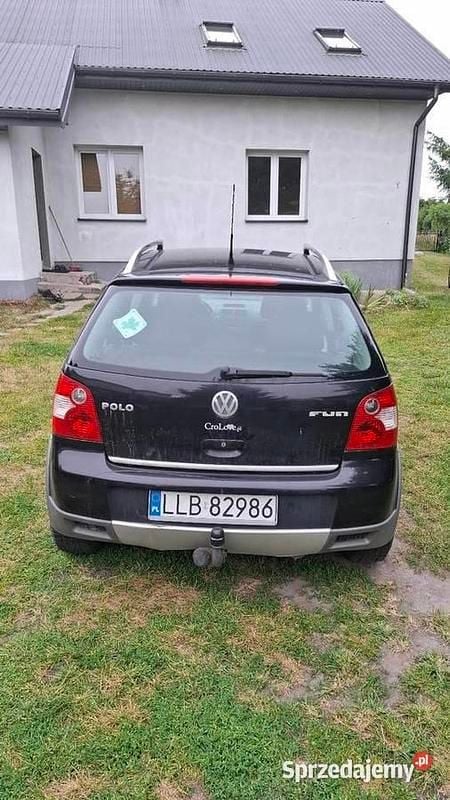 Czarny Używany 2004 VW Polo Cross Hatchback | 6800 zł - Obraz 1/4