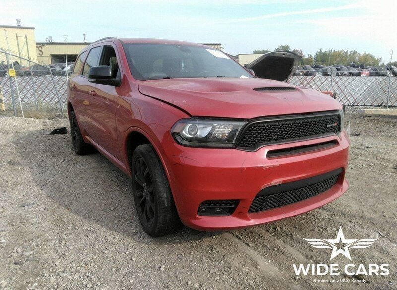 Czerwony (metalik) Używany 2018 Dodge Durango SUV | 69 200 zł - Obraz 1/4