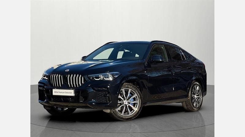 Czarny carbon m metalizowany Używany 2022 BMW X6 Shadowline SUV | 339 900 zł (Dość drogi) - Obraz 1/3