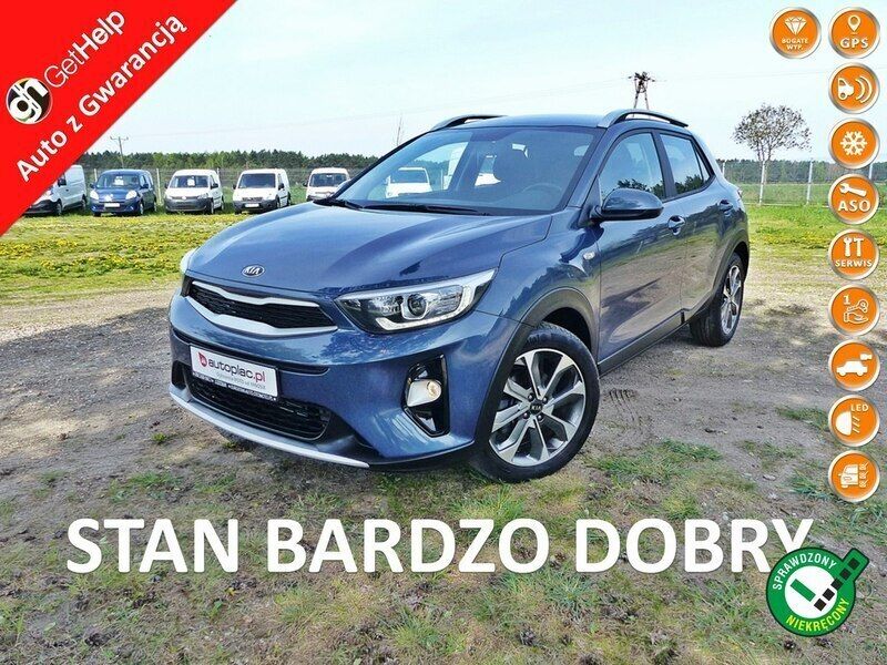 Niebieski Używany 2020 Kia Stonic 2 SUV | 54 990 zł (Super Cena) - Obraz 1/4