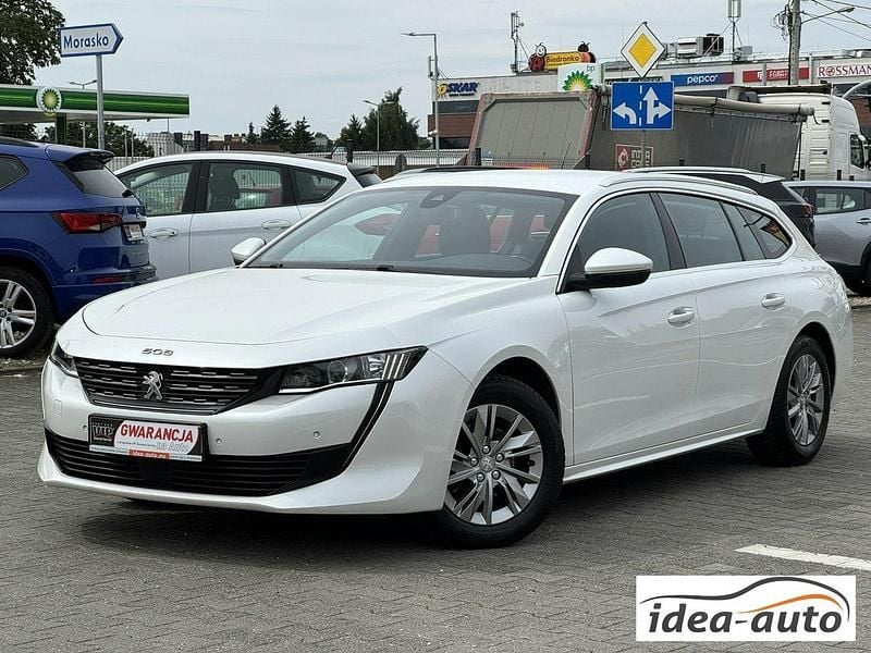 Biały Używany 2021 Peugeot 508 Kombi | 58 900 zł (Dobra cena) - Obraz 1/4